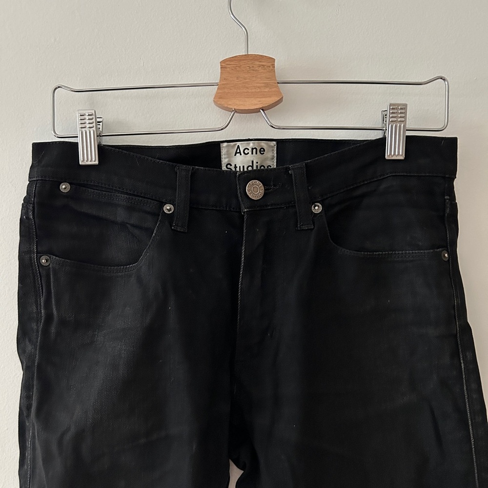 Acne Studios Men's Black Skinny Jeans